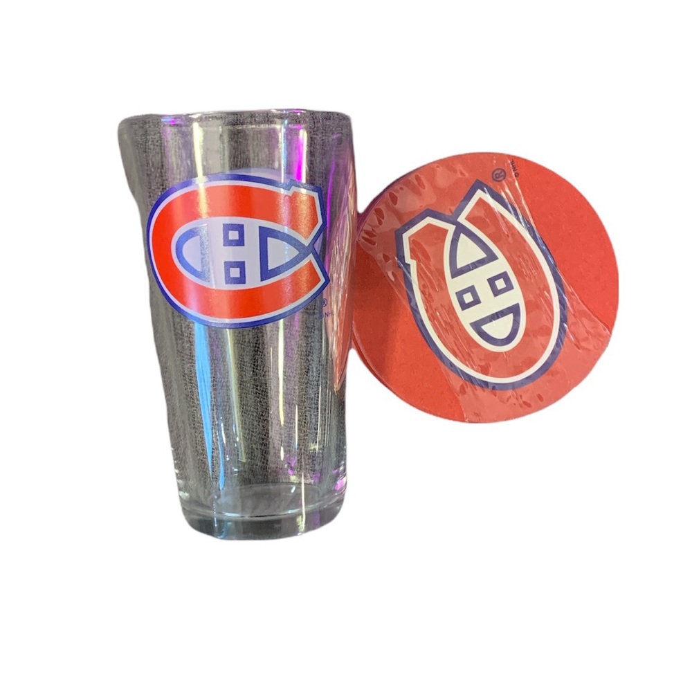 NHL Montreal Canadiens 
Glass set. New Condition. Never used.